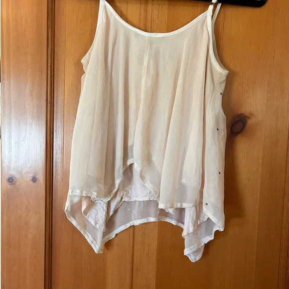 Abercrombie & Fitch Cream Embellished Camisole - Picture 5 of 6